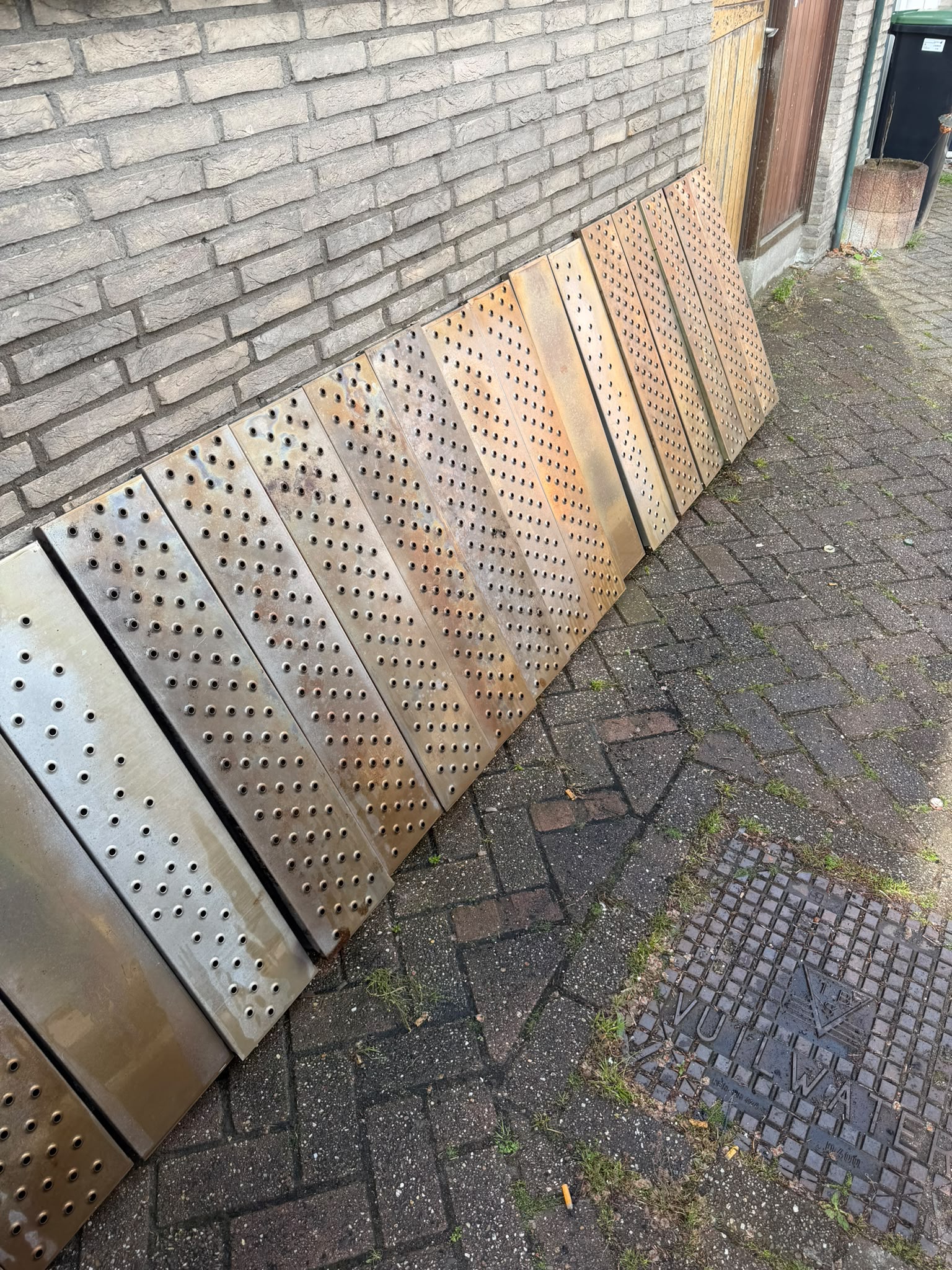 Schone oven vingers na reiniging